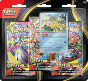 Pokémon - Mega Evolution - Psyduck - 3 Pack Blister