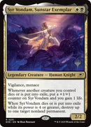 Syr Vondam, Sunstar Exemplar (Promo Pack) [Edge of Eternities Promo Pack]