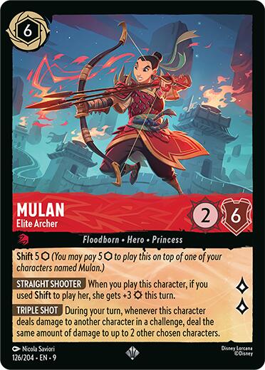 Mulan - Elite Archer (126/204) [Fabled]