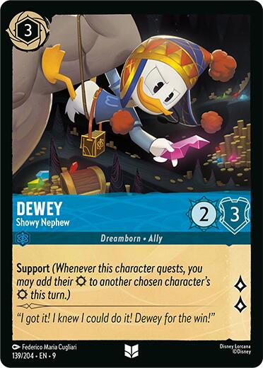 Dewey - Showy Nephew (139/204) [Fabled]