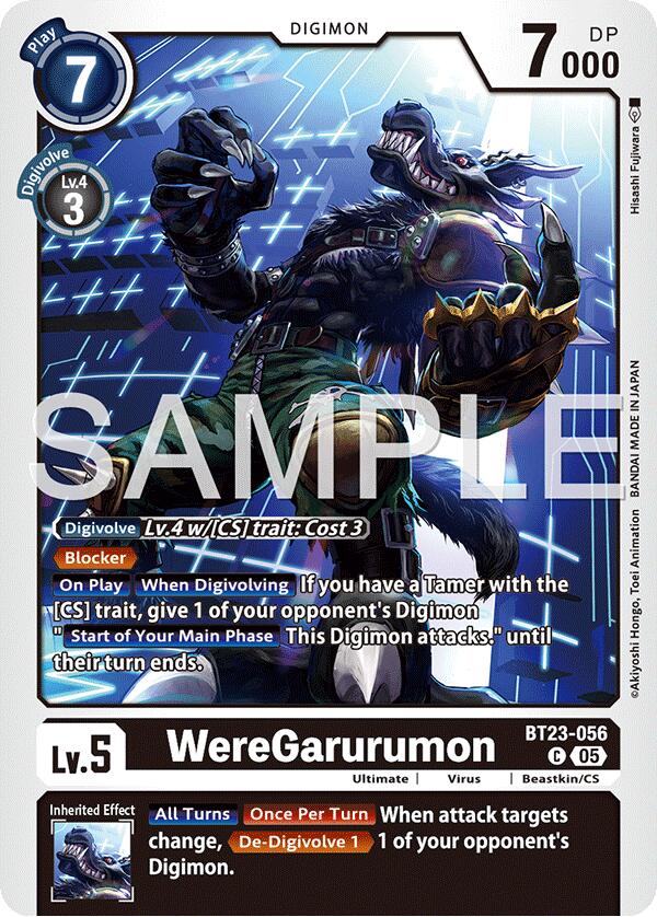 WereGarururmon [BT23-056] [Hackers' Slumber]