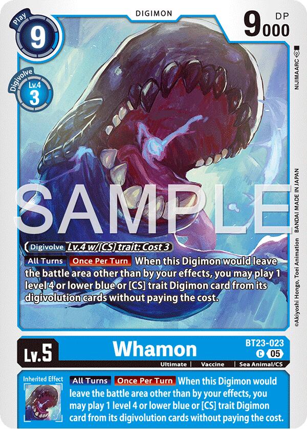 Whamon [BT23-023] [Hackers' Slumber]