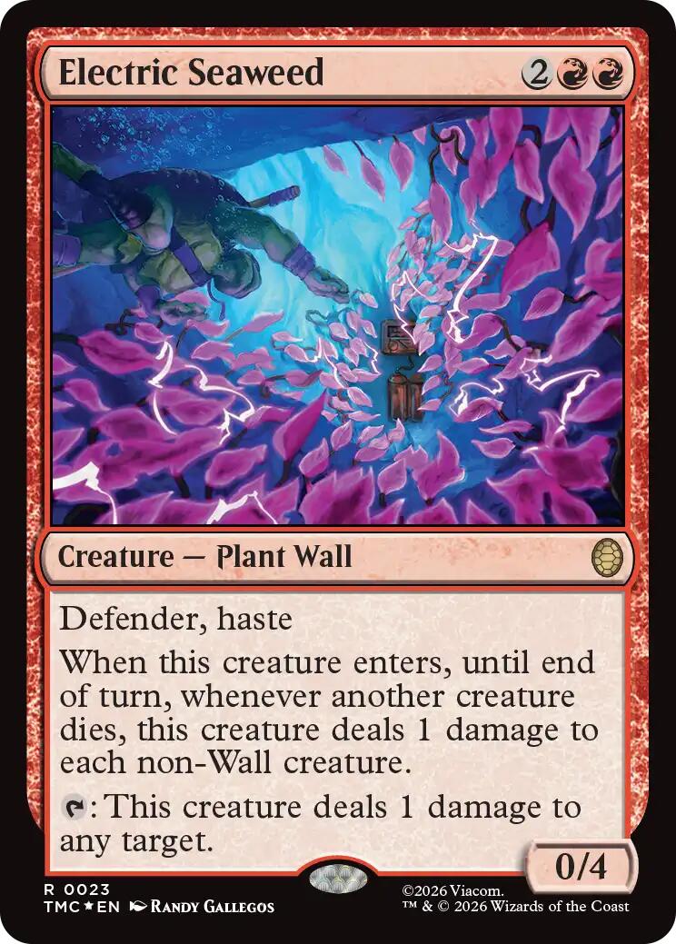 Electric Seaweed (Surge Foil)