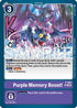 Purple Memory Boost! (Reprint)
