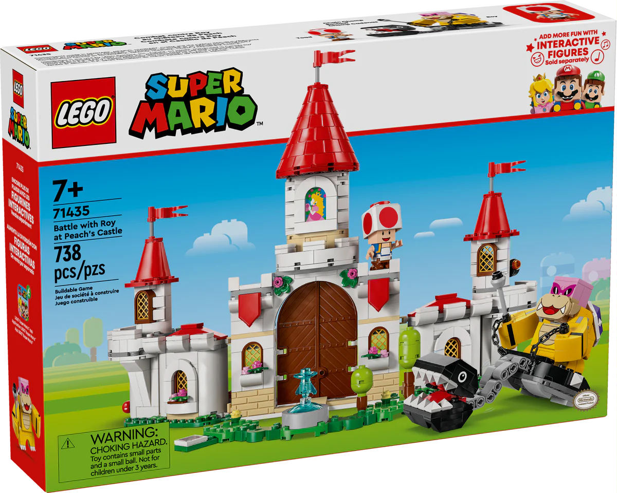 LEGO® SUPER MARIO™ Battle With Roy at Peach's Castle 71435