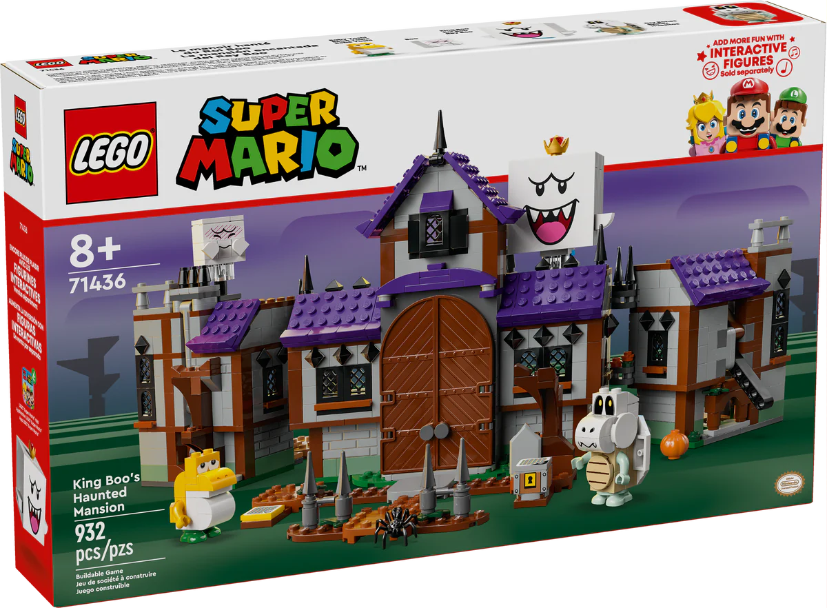LEGO® SUPER MARIO™ King Boo's Haunted Mantion Set 71436