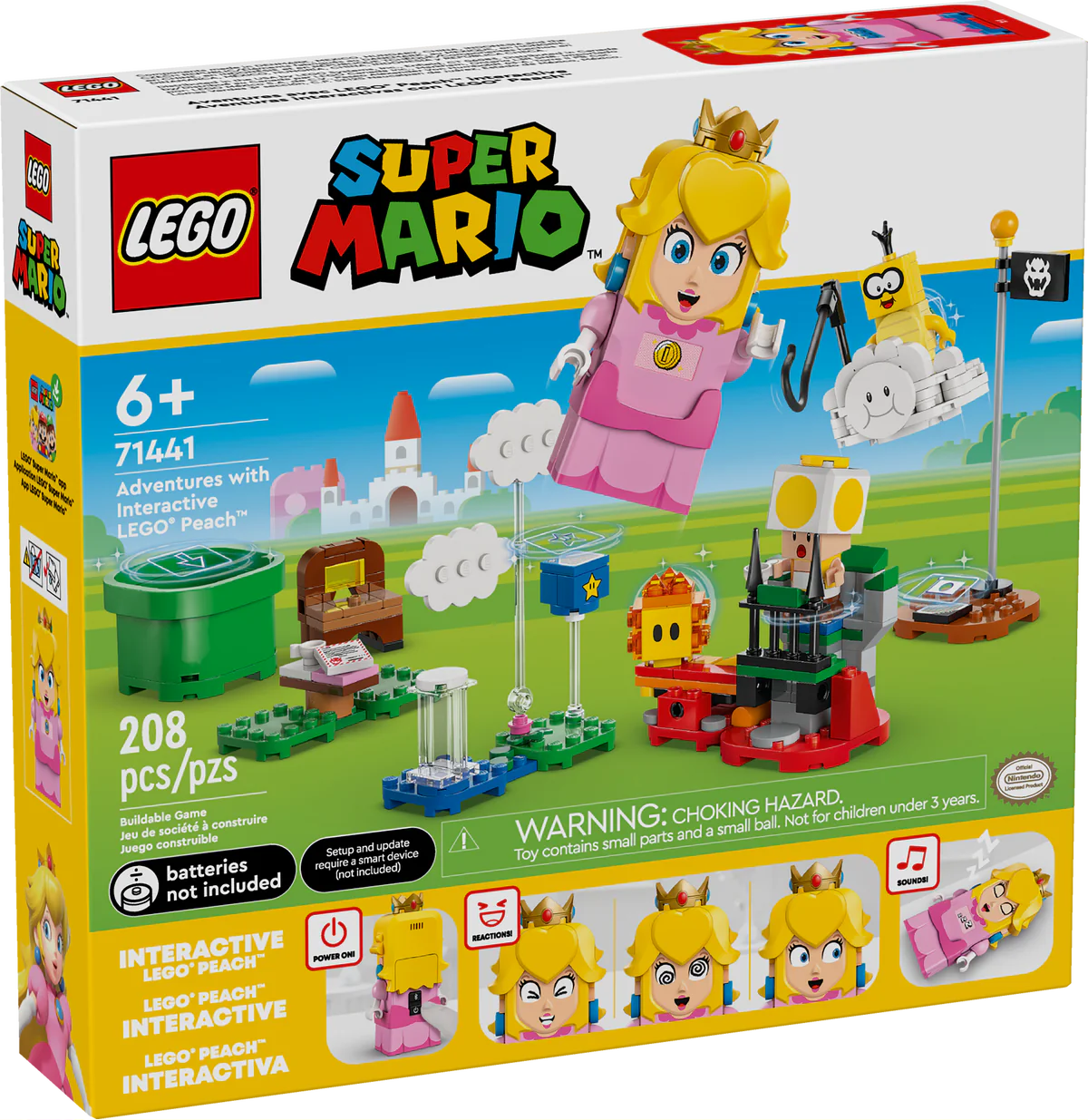 LEGO® Adventures With Interactive LEGO Princess Peach™ Set 71441