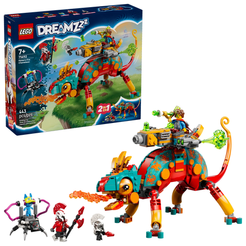 LEGO®  DREAMZzz Mateo's Fire Chameleon Set 71492