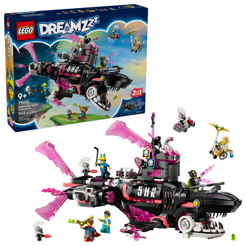 LEGO®  DREAMZzz Nightmare Shark Submarine Set 71500