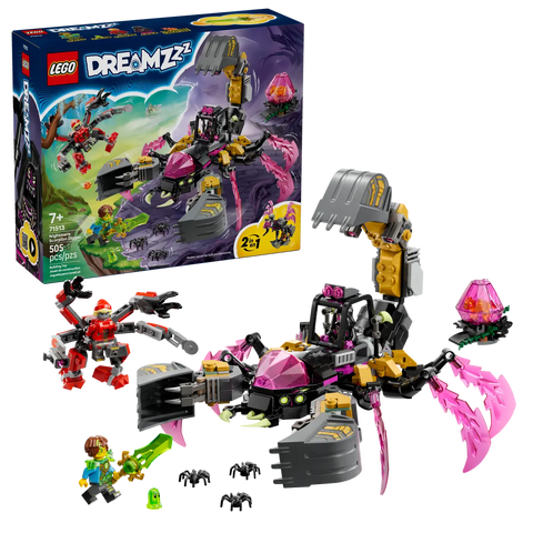 LEGO® DREAMZzz™ Nightmare Scorpion Digger Set 71513