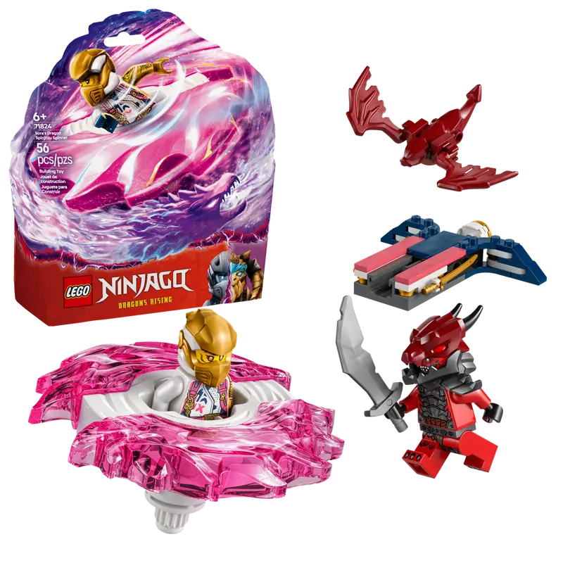 LEGO® NINJAGO® Sora's Dragon Spinjitzu Spinner 71824