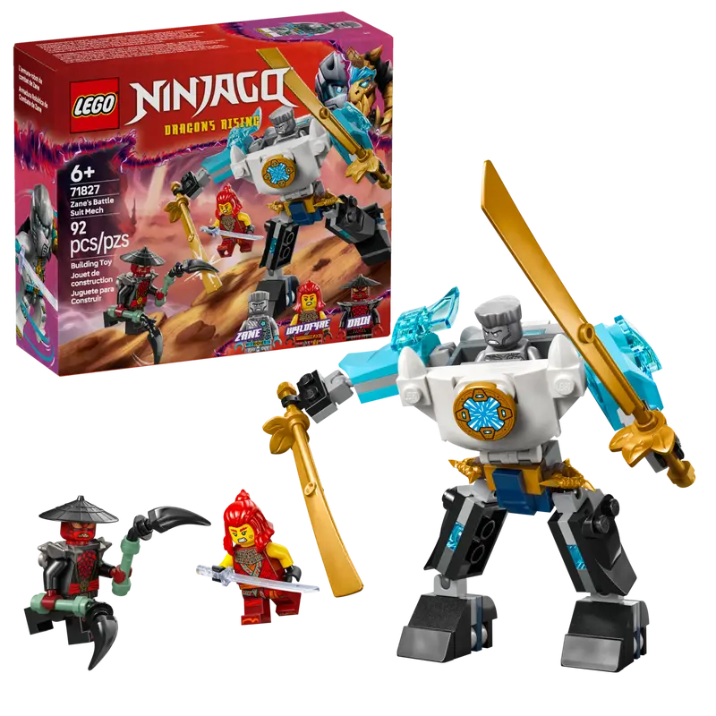 LEGO® NINJAGO® Zane's Battle Suit Mech Set 71827