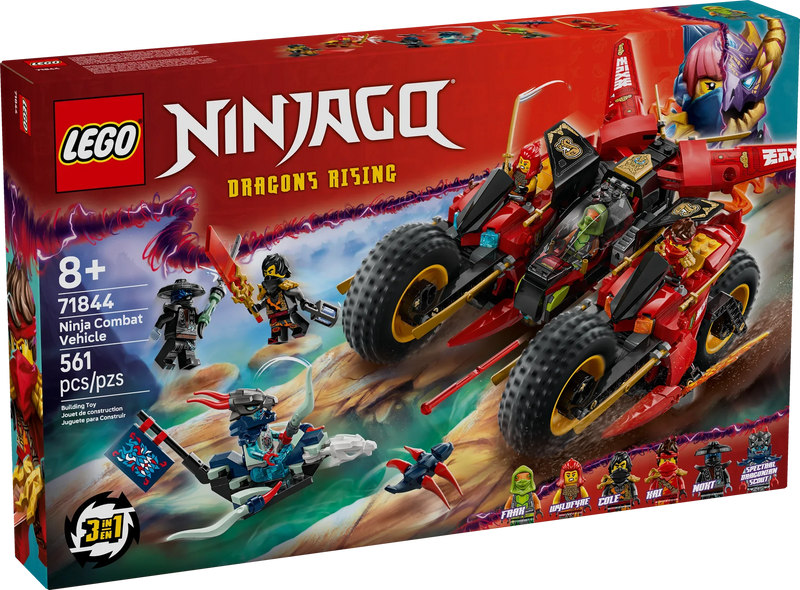 LEGO®  NINJAGO® Ninja Combat Vehicle Set 71844