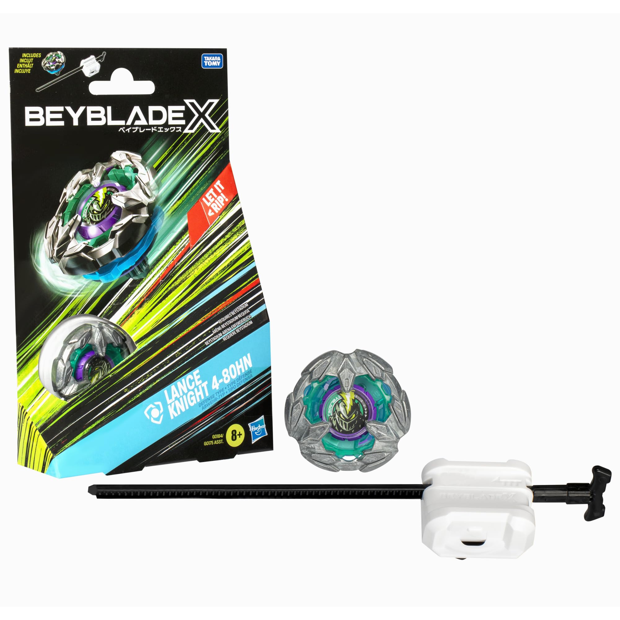 Beyblade X - Lance Knight 4-80HN (Defense Type)