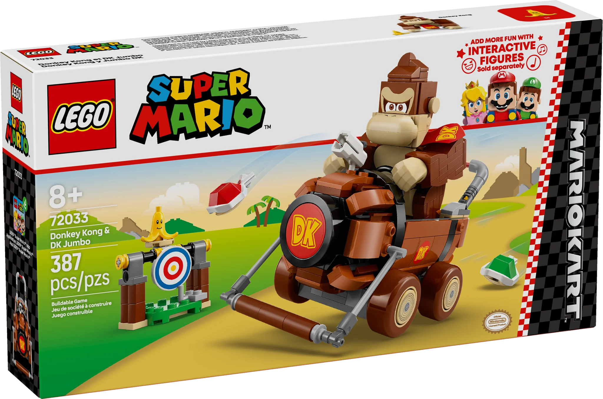 LEGO® MARIOKART™ Donkey Kong & DK Jumbo Set 72033