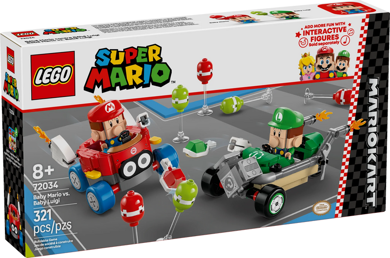 LEGO® MARIOKART™ Baby Mario & Baby Luigi Set 72034