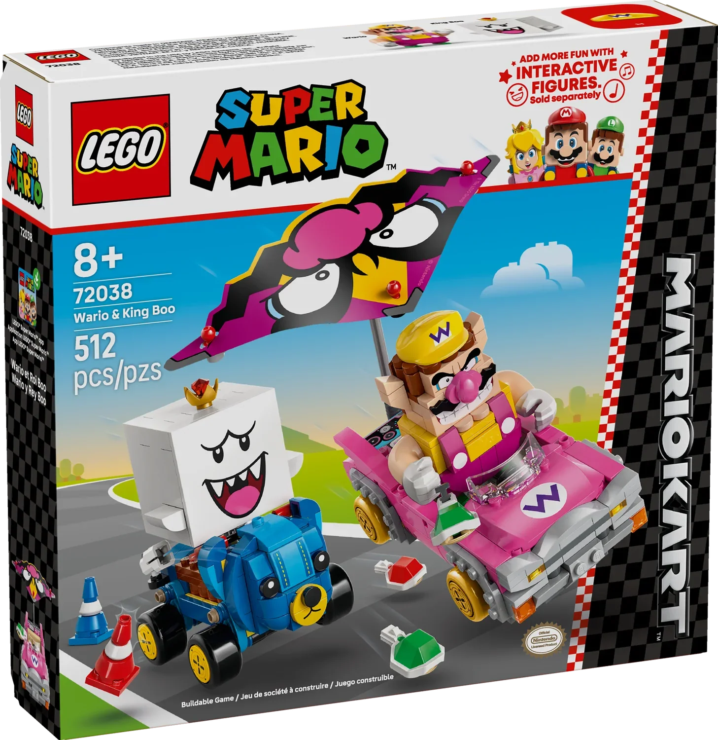 LEGO® MARIOKART™ Wario & King Boo Set 72038