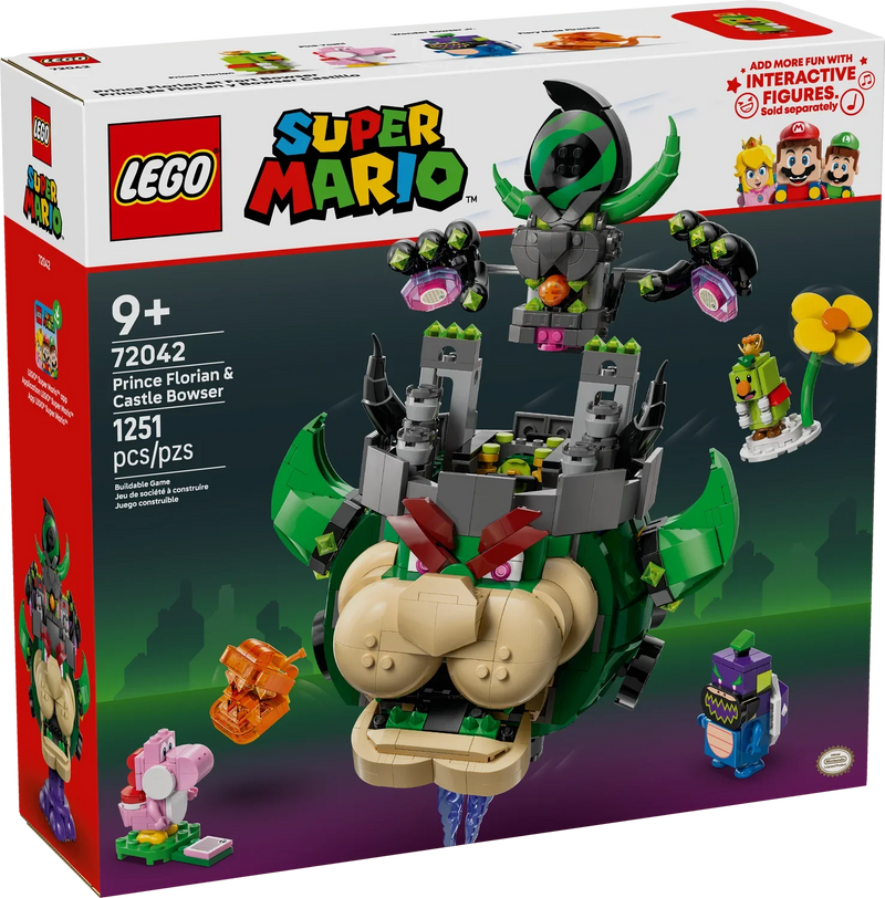 LEGO® Super Mario Bros™ Prince Floria & Castle Bowser Set 72042