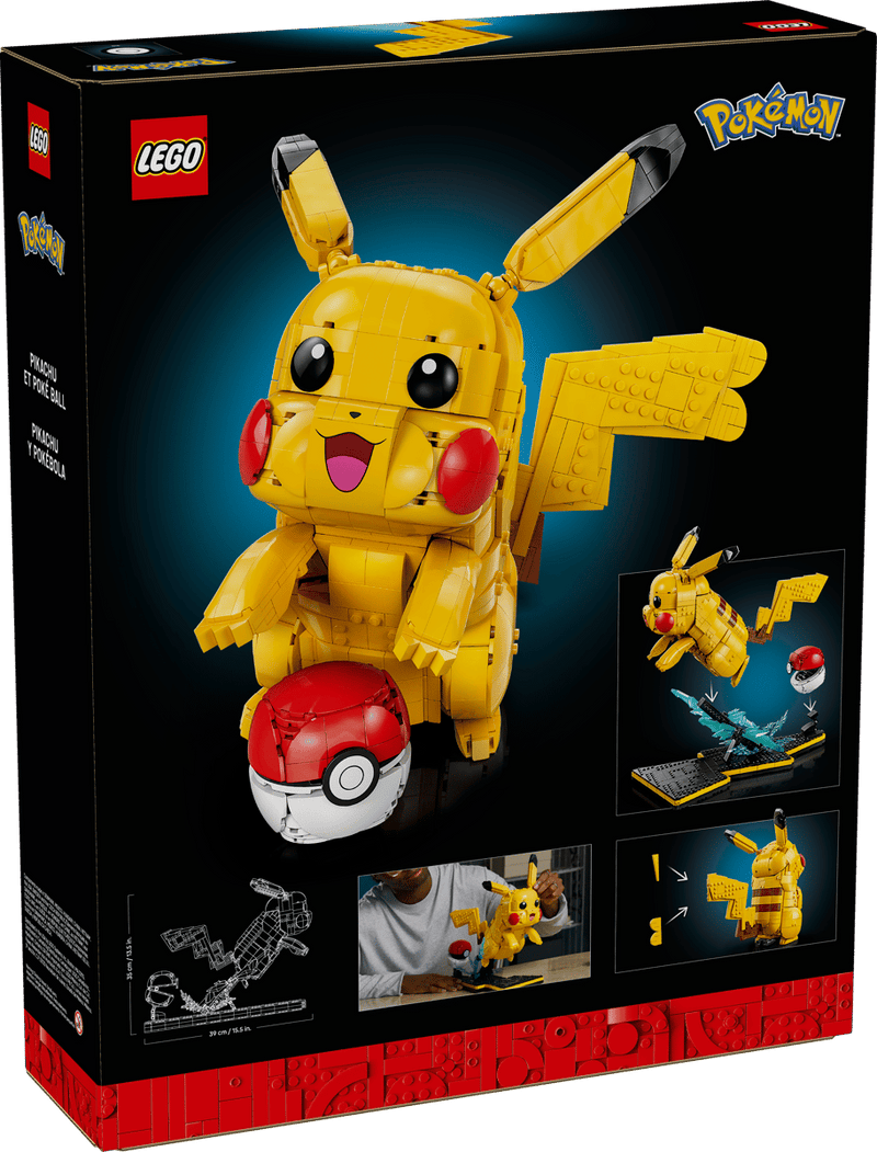 LEGO® Pokémon Pikachu and Poké Ball Set 72152