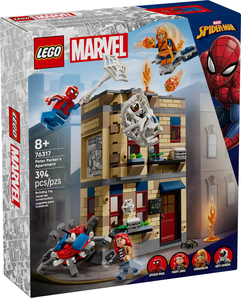 LEGO® Marvel Spider-Man Peter Parker's Apartment Set 76317