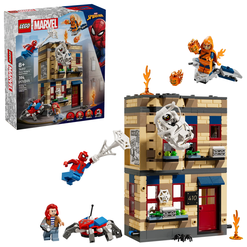 LEGO® Marvel Spider-Man Peter Parker's Apartment Set 76317