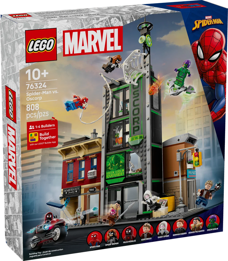 LEGO® Marvel Spider-Man Vs. Oscorp Set 76324