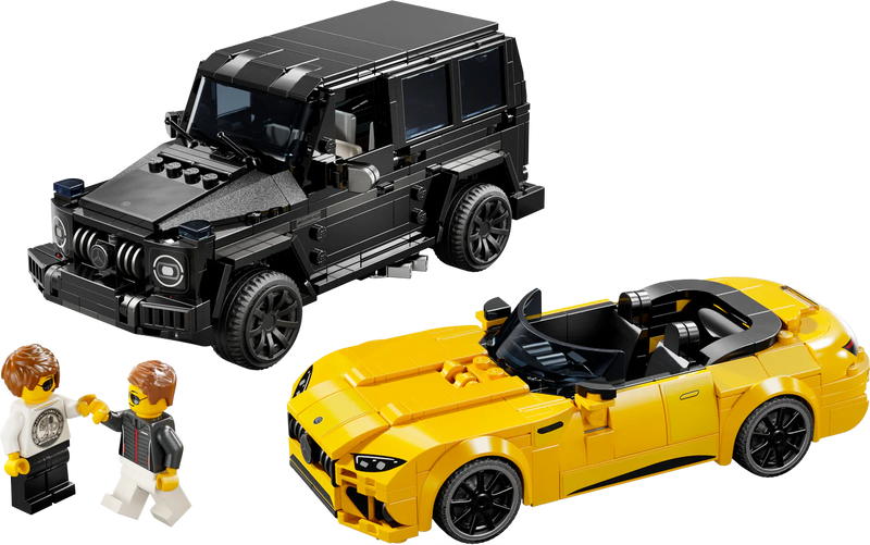 LEGO® SPEED CHAMPIONS Mercedes-AMG G 63 & Mercedes AMG SL 63 Car Set 76923