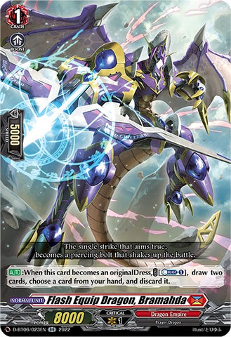 Flash Equip Dragon, Bramahda (D-BT06/023EN) [Blazing Dragon Reborn]