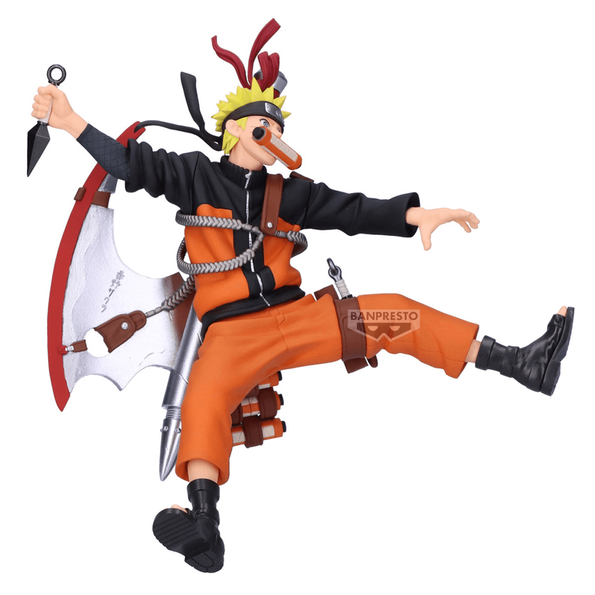 Bandai Hobby - Naruto 72 Series 33 Vibration Stars - Naruto Uzumaki - Banpresto Naruto Figure