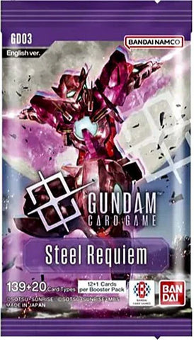Gundam Card Game - Steel Requiem GD03 - Booster Pack