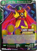 Lord Slug, Returned to Form (BT4-061) [Judge Promotion Cards]