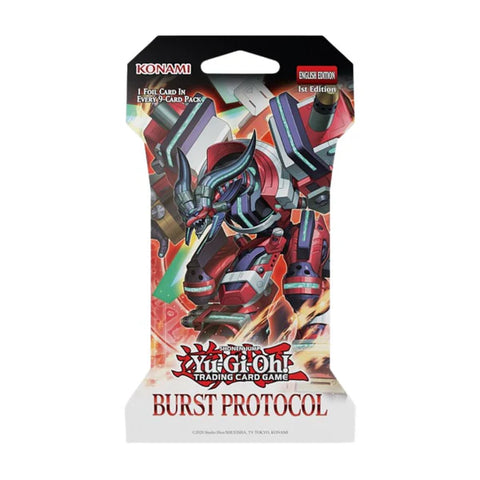 Yu-Gi-Oh! - Burst Protocol - Sleeved Booster Pack- 1st Edition