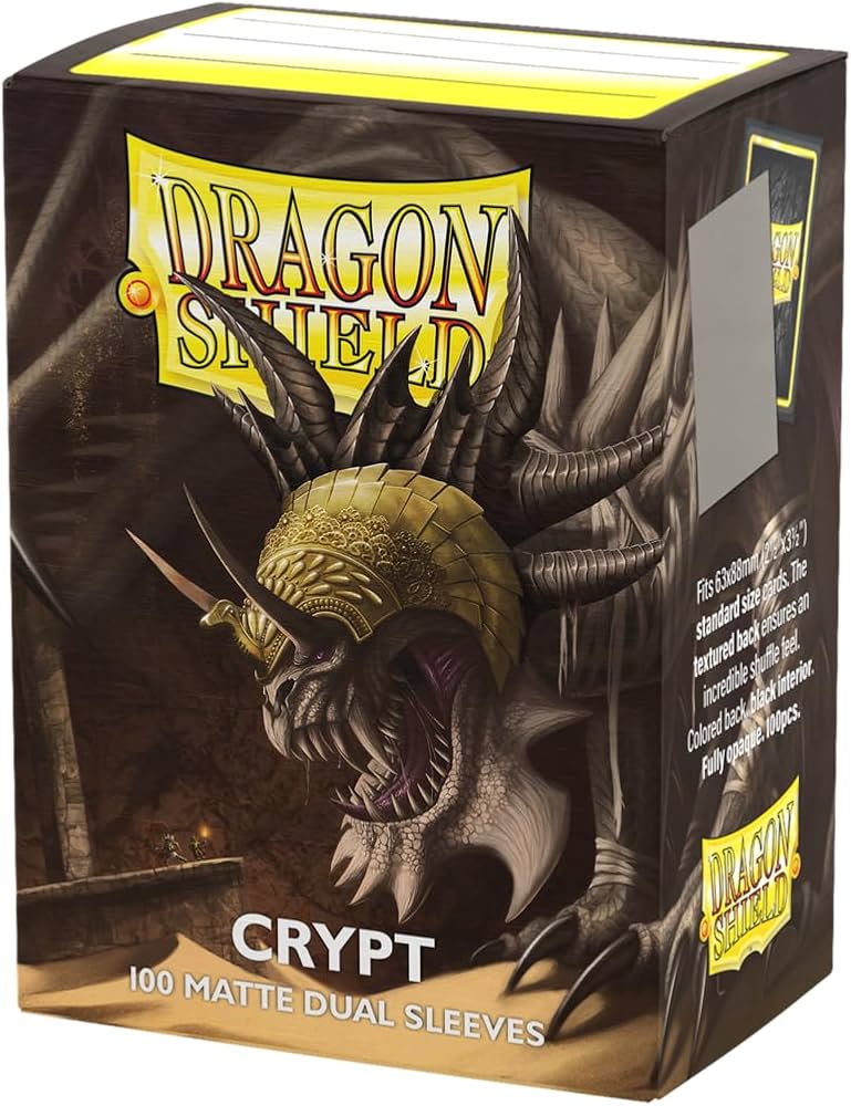 Dragon Shield - Standard Matte Dual Sleeves - Crypt (100)
