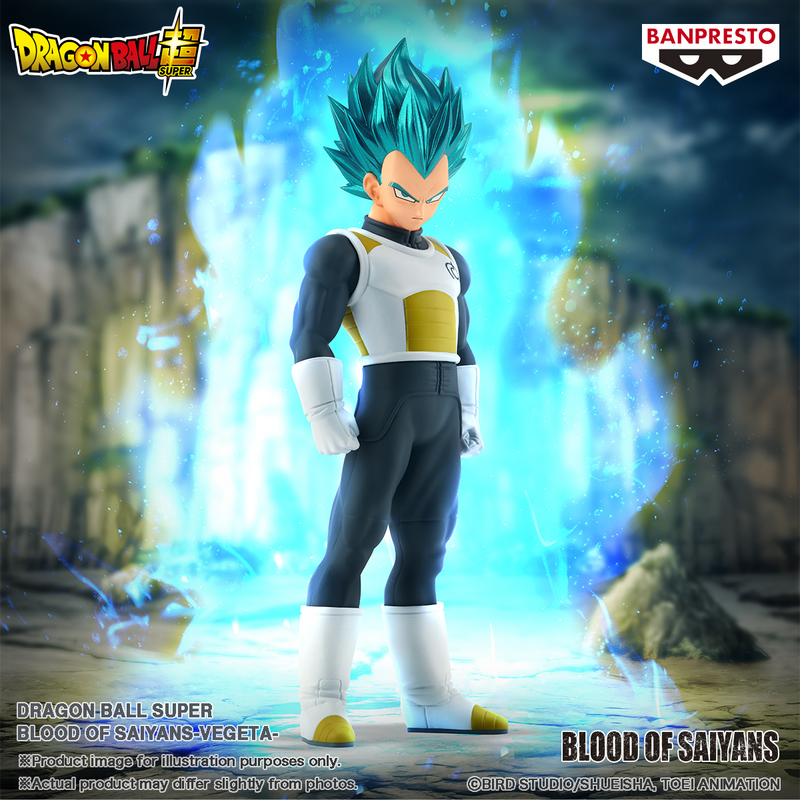 Bandai Hobby - Blood of Saiyans Vegeta - Banpresto Collectible Dragon Ball Super Figure