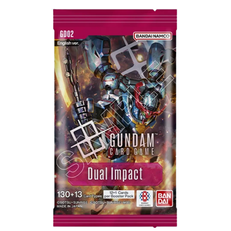 Gundam Card Game - Dual Impact GD02 - Booster Pack