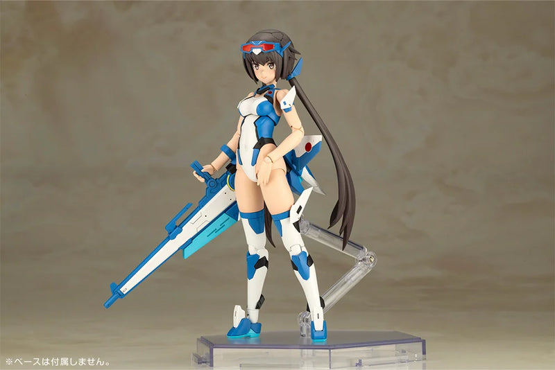 Kotobukiya - Frame Arms Girl - Stylet Swimsuit Blue Impulse Color Ver. - Plastic Model Kit