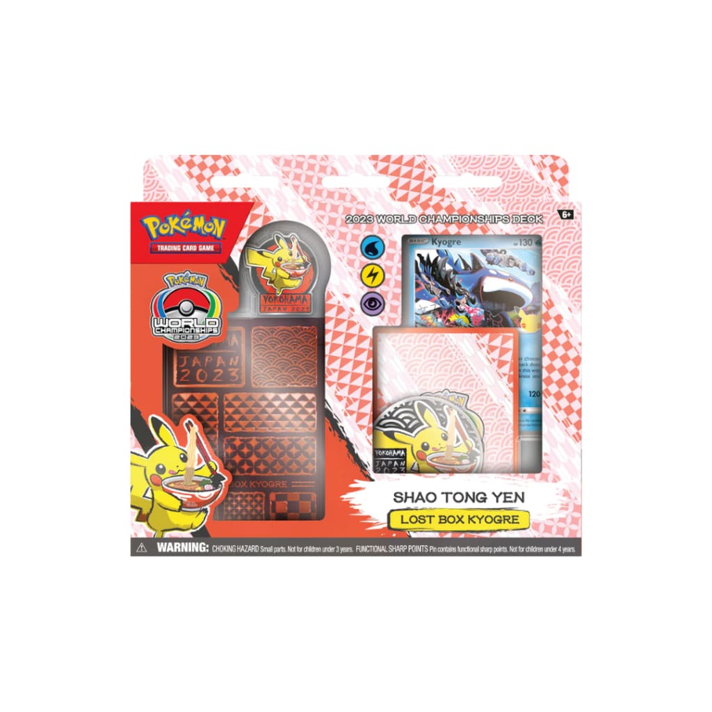 Pokémon - 2023 World Championship Deck (Shao Tong Yen - Lost Box Kyogre)