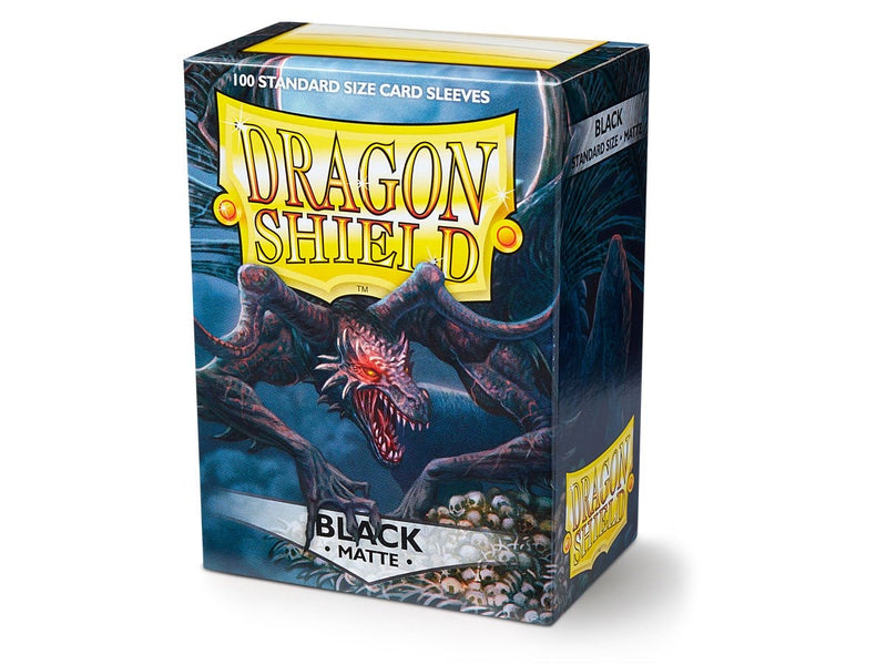 Dragon Shield - Standard Matte Sleeves - Black (100)