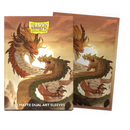 Dragon Shield - Standard Matte Dual Art Sleeves - Wood Snake (100)