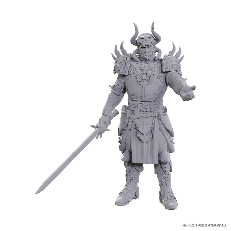 Dungeons & Dragons - Sarevok Anchev & Raphael - Mini Figurine (Unpainted)