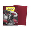 Dragon Shield - Standard Matte Non-Glare Sleeves - Blood Red (100)