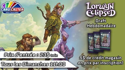 Magic The Gathering - Lorwyn Eclipsed - Draft Hebdomadaire - Dimanche 22 Février 11h00