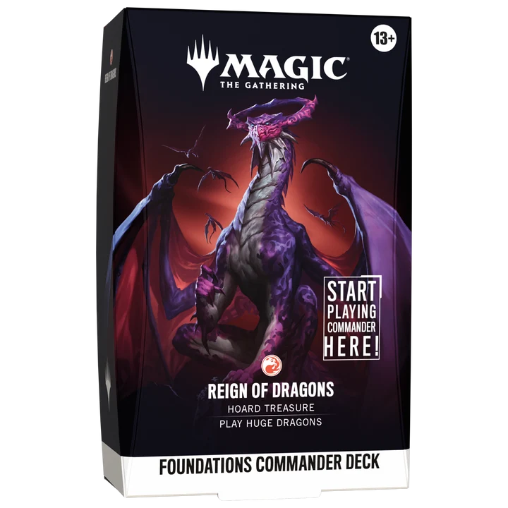 *Pre-Order* Magic The Gathering - Foundations - All 5 Commander Decks