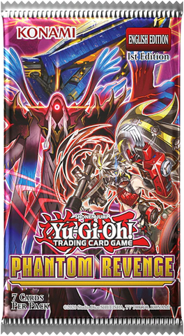 Yu-Gi-Oh! - Phantom Revenge - Sleeved Booster Pack- 1st Edition