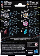 Beyblade X - Dual Pack - Pearl Tiger 3-60U BX (Balance Type) / Gill Shark 4-70O BX (Stamina Type)