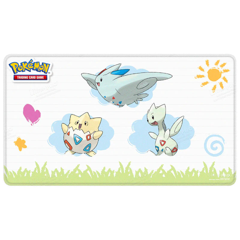Ultra Pro - Pokémon Togepi, Togetic And Togekiss - Stitched Playmat