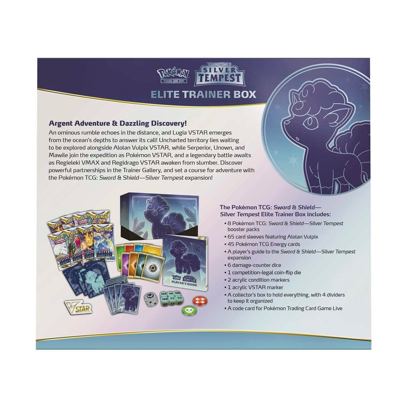 Pokémon - Sword & Shield: Silver Tempest - Elite Trainer Box