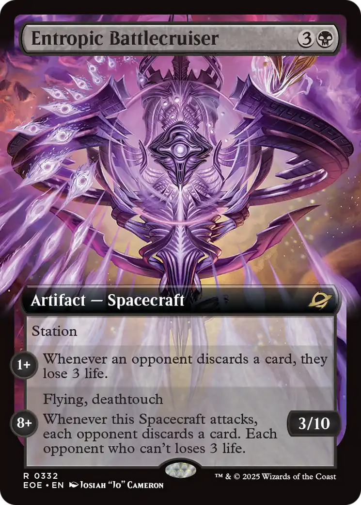 Entropic Battlecruiser (Extended Art) [Edge of Eternities]