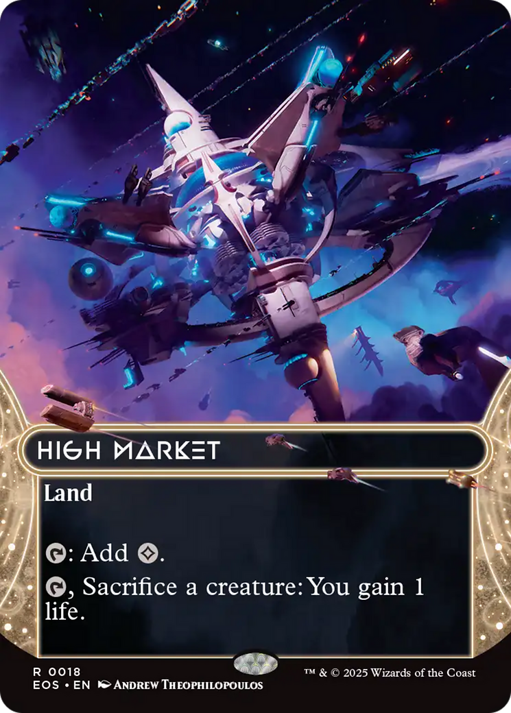 High Market (0018) (Borderless) [Edge of Eternities: Stellar Sights]