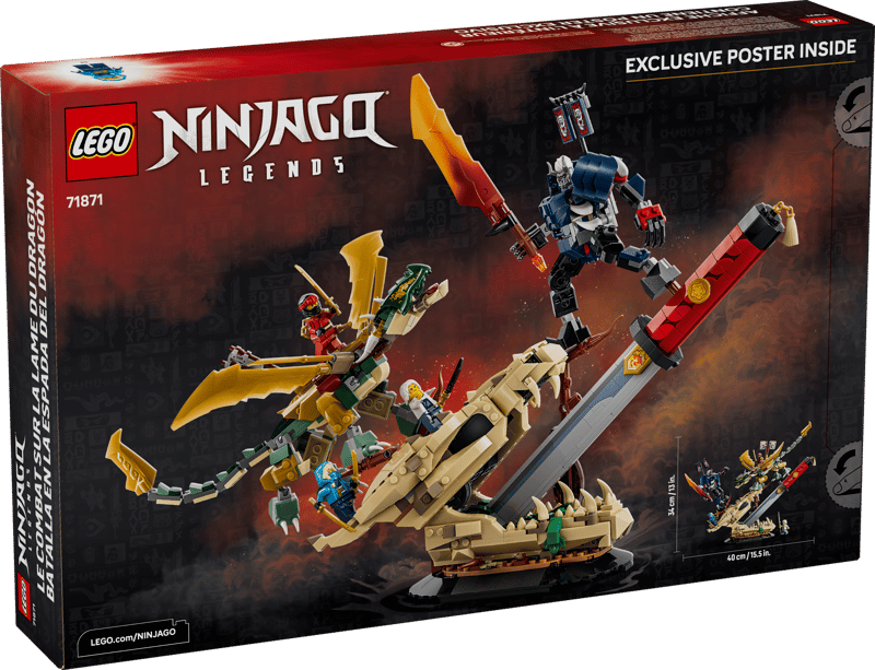 LEGO® Battle at the Dragon's Blade Set 71871
